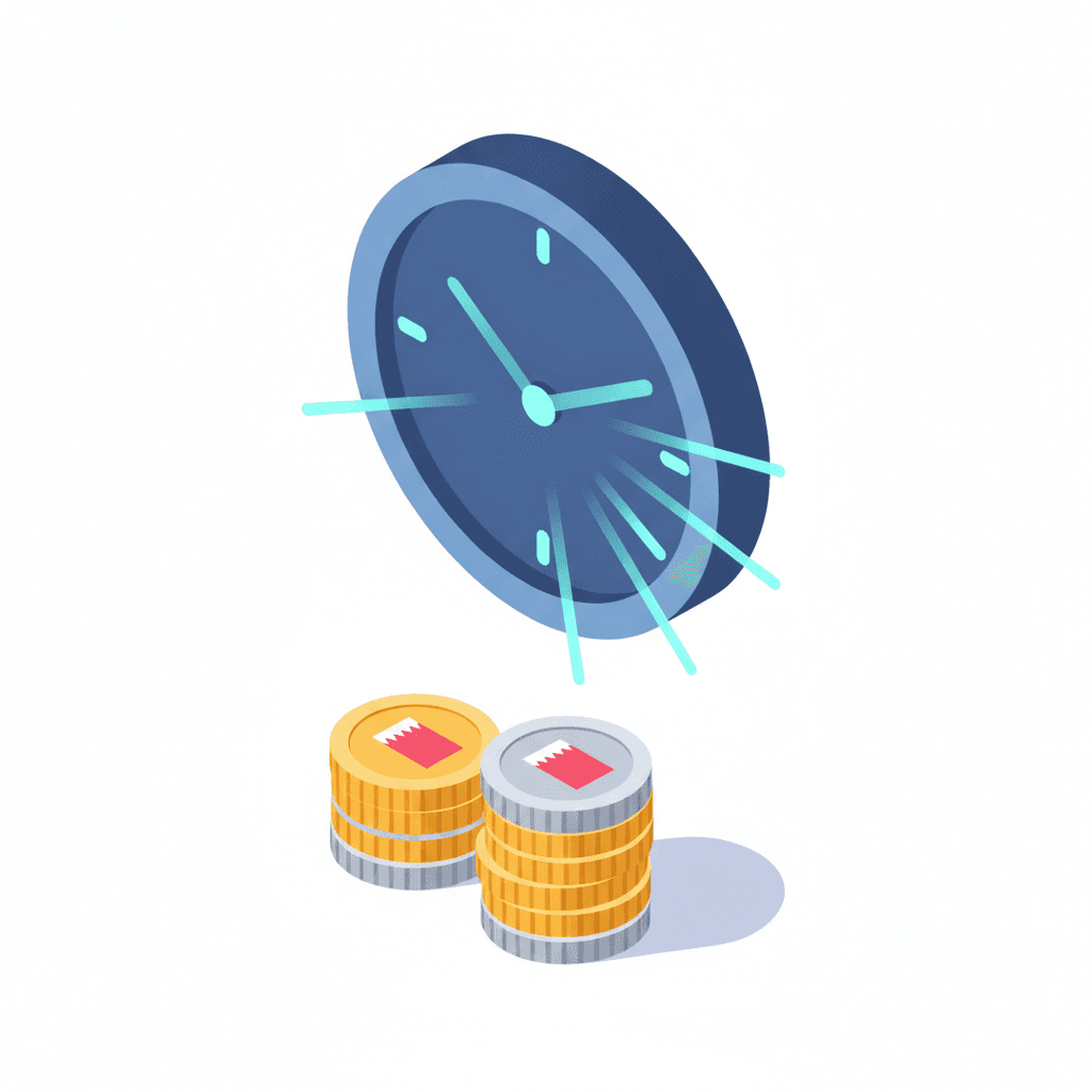 Overtime Pay Calculator Bahrain - 1.25x Day, 1.5x Night